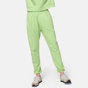 Outdoor Voices Cotton Terry Joggers in Jade